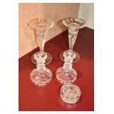 Clear Glass Decor Lot