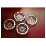 Set of 4 Sterling Frank Whiting Co Coasters