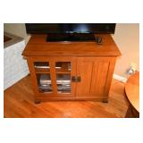 Solid Wood TV Stand & Media Storage