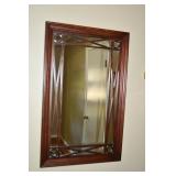 Beautiful Wood Wall Mirror