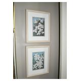 Pair of Floral Artwork