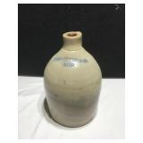 Glazed Stoneware Whiskey Jug
