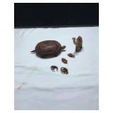 Small Hand-Carved Wooden Animals