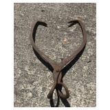 Vintage Iron Ice Tongs