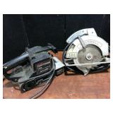 Craftsman Belt Sander and Rockwell Saw