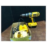 Dewalt 18V Drill with Extra Battery
