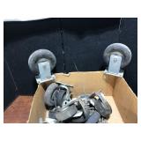 Casters for Shelving and Worktables