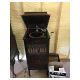 Mahogany Victrola by Harpanola