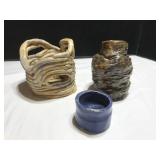 Hand Made Pottery Vessels