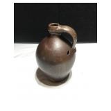 Hand-Spun Crock with Fired Hole