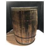 18.5-Inch Tall Wooden Nail Keg