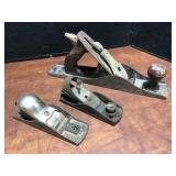 Stanley No. 5 and Two Smaller Planes