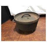 BSR No. 8 Cast Iron Cookpot with Lid