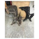 7 Metal Desk Frame Legs