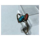 Cuffed Turquoise Bracelet