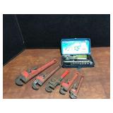 10in Monkey Wrench and Driver Set