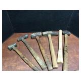 Seven Assorted Hammers