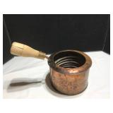 Copper Mini Still with Wood Handle