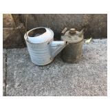 Vintage Metal Water and Gas Cans