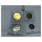 4 West Virginia Coal Script Tokens