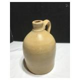 Glazed Whiskey Jug, 11in Tall
