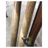 Vintage Baseball Bats and Walking Stick
