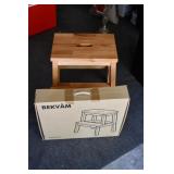 NIB Ikea Wood Step Stool