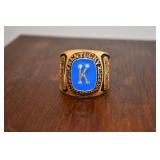 U of Kentucky  Wildcats 1998 Bball Champs Ring