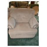 Oversized Corduroy Easy Chair