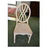 Solid Wood White Dining Chair