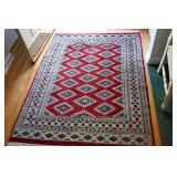 Hand Knotted Area Rug