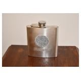 6 oz Stainless Jagermeister Flask