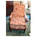 Ant Wood Manual Reclining Arm Chair