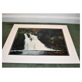 Actual Photo of a Waterfall signed