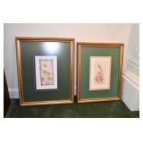 Pair of Dried Flowers Framed Wall Art