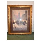 G. Harvey "Shoppers & Trolleys Denver" Signed