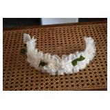 Vtg White Communion Tiara