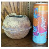 Handcrafted Textured Pottery Bowl