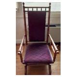 Antique Hunzinger Style Rocking Chair