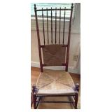 Wooden Spindle Rocking Chair