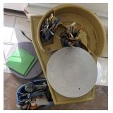 Pottery Wheel With Tools