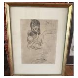 Pablo Picasso Mother and Child Print