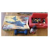 Model Kit, Toy Blocks, and Beanie Toy