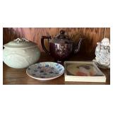 Ceramic Decor and Teapot