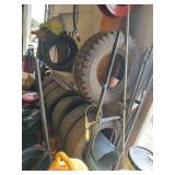 Metal Tire Rack