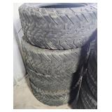 4 Used Fuel Offroad 35 x 12.50 R20LT Tires