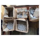 Boxes of Aluminum Bolts