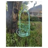 Metal Aqua Outdoor Butterfly Swing