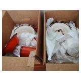 2 Boxes Metlox Poppy Trail Dishes