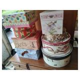 Hat and Storage Boxes